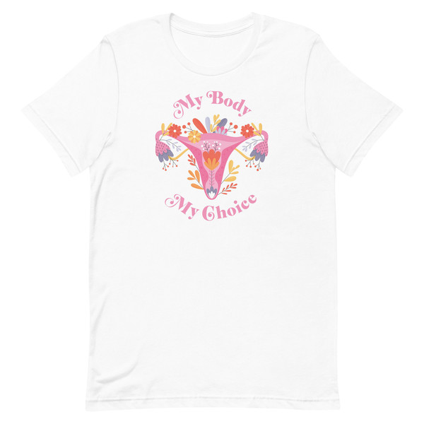 Pretty Colorful Flower Uterus  My Body My Choice Shirt  Don't Tread On Me Uterus t-shirt  Pro Choice Shirt  Abortion Rights T Shirt - 8.jpg