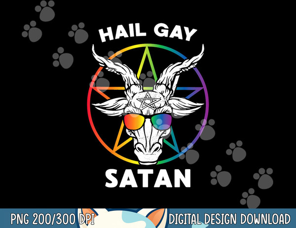 Hail Gay Satan Funny LGBT Devil Gay Ally Halloween Devil png, sublimation copy.jpg