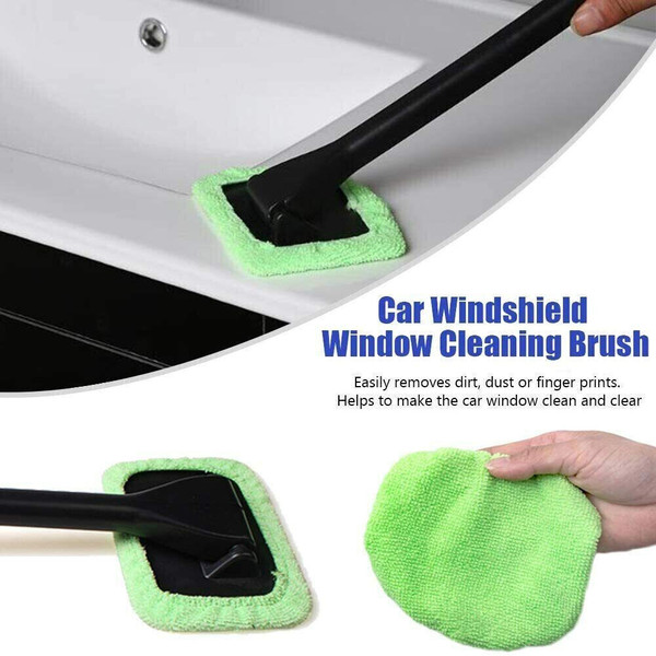 Microfiber Car Window Cleaner Wand For Interior & Exterior C - Inspire  Uplift