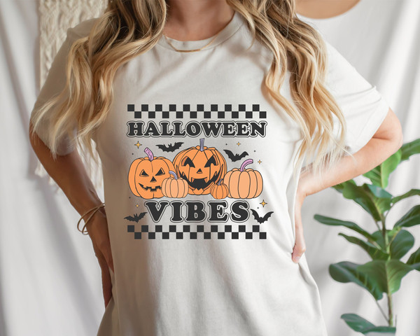 Halloween Vibes PNG, Halloween png, Cute Halloween png, Spooky Season png, Spooky Vibes, Funny Halloween, Retro png, png file - 1.jpg