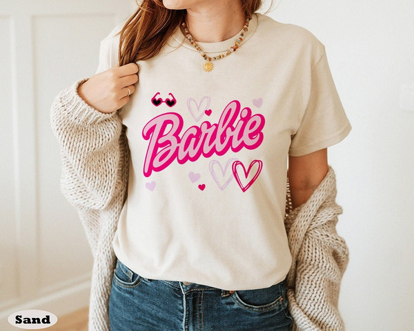 Barbie Heart Shirt, Cheetah Barbie Shirt,Barbie Dream House, Barbie Movie 2023 Shirt - 1.jpg