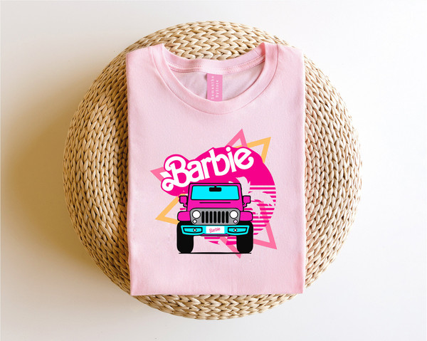 Barbie Shirt, Retro Car Barbie Shirt, Jeep Barbie Shirt, Retro Car Shirt, Barbie And Ken,Barbie 2023,Come On Barbie - 1.jpg