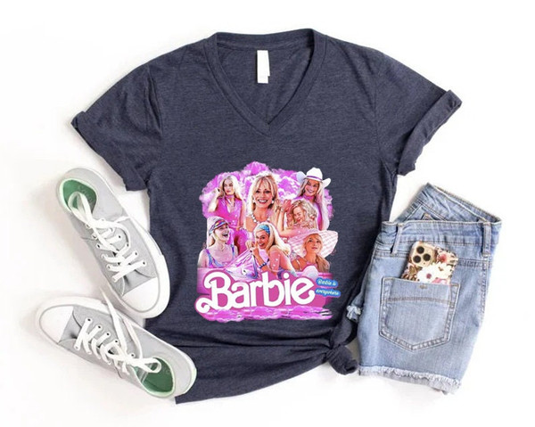 Barbie Tshirt,Birthday Party Shirt,Cowboy Barbie Shirt,Baby Girl Shirt,Pink Girl Shirt,Let's Go Party Shirt,Funny Movie Tshirt,Birthday Gift - 5.jpg