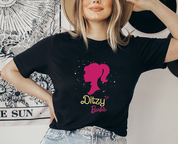 Ditzy Barbie Tshirt, Barbie fan shirt, Barbie movie, Funny Barbie tee, Come on Barbie shirt, Barbie Doll, Barbie Inspired - 1.jpg