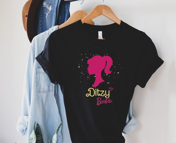 Ditzy Barbie Tshirt, Barbie fan shirt, Barbie movie, Funny Barbie tee, Come on Barbie shirt, Barbie Doll, Barbie Inspired - 2.jpg