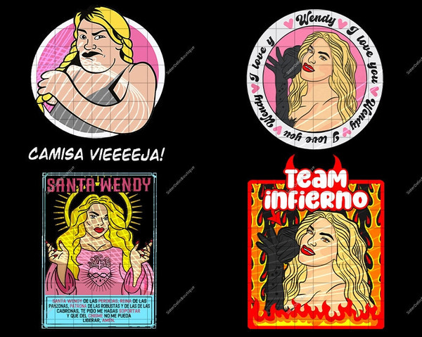 Wendy Guevara Png, PNG Bundle, Las Perdidas, La casa de los famosos Mexico, instant download - 1.jpg