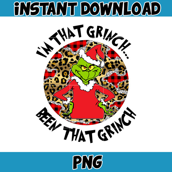 Merry Grinchmas PNG, Coffee Christmas Png, The Grinchmas PNG - Inspire ...