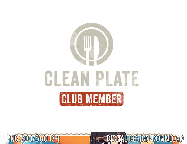 Funny Clean Plate Club Turkey Thanksgiving png, sublimation copy.jpg