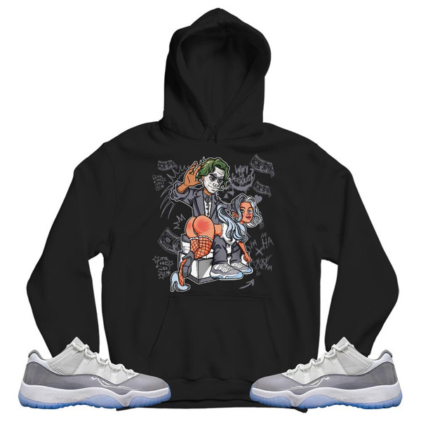 Slap Harley Unisex Sneaker Shirt Match Cement Grey 11s Tee, Jordan 11 Low Cement Grey T-Shirt, Hoodie, Sweatshirt - 3.jpg