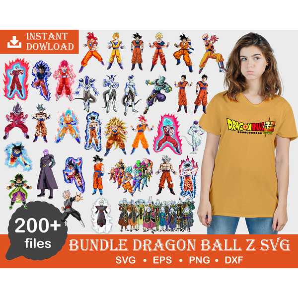 200 Goku Svg, Dragonball Z Svg, Goku Cricut, Goku Png, Goku Saiyan Svg, Vector, Dragonball Png, Super, Bundle, Goku Silhouete Symbol.jpg