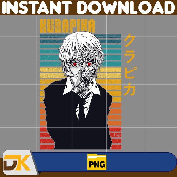 Kurapika Png, Anime Png, Japanese Png, Anime Silhouette Png, - Inspire ...