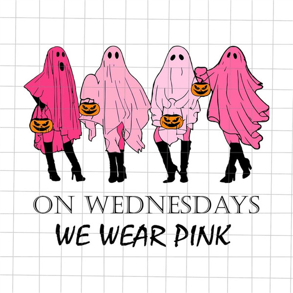 On Wednesdays We Wear Pink SVG Graphic by 99SiamVector · Creative Fabrica