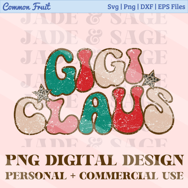 Family Christmas Png, Leopard Gigi Claus Png, Groovy Christmas Png, Sublimation Designs Downloads, Vintage Holiday Graphics Family Tshirt - 1.jpg