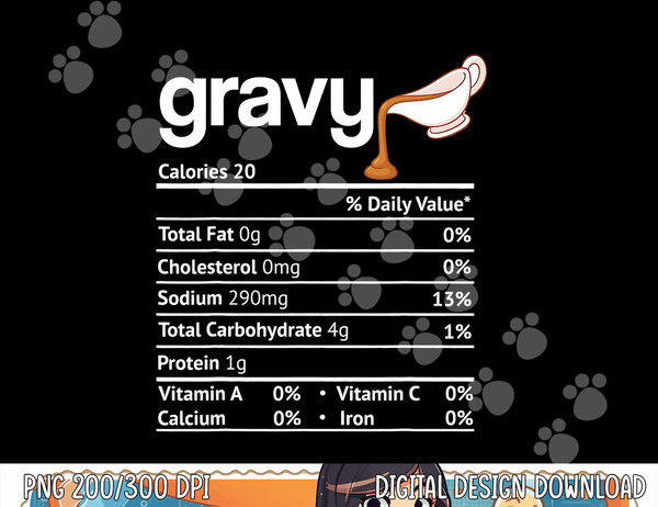 Gravy Nutrition Facts Funny Thanksgiving Christmas Costume png, sublimation copy.jpg