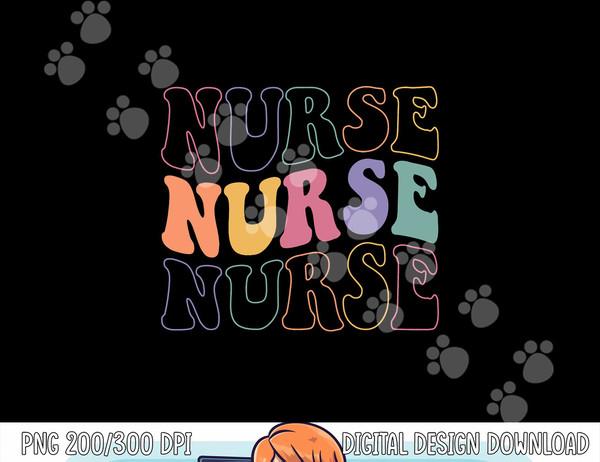 Groovy Nurse Shirt Women School Nurse RN ICU ER Pediatric png, sublimation copy.jpg