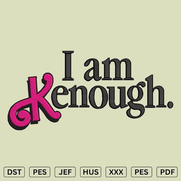 I Am Kneough Barbie Embroidery Design (1).jpg