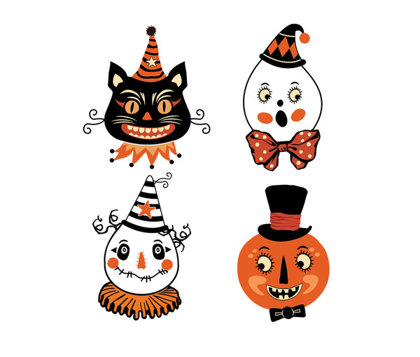 vintage pumpkin clip art