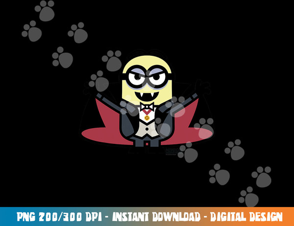 Despicable Me Dracula Halloween Monster Graphic png, sublimation copy.jpg