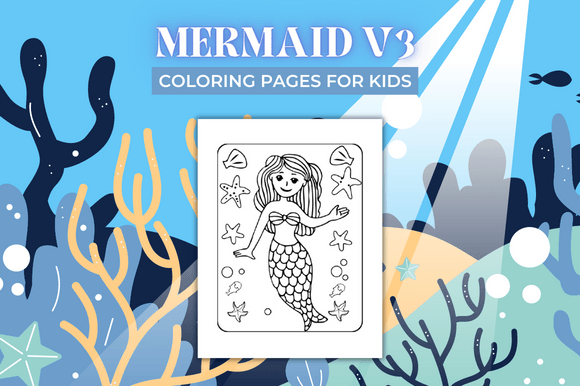 Mermaid-V3-Coloring-Pages-KDP-Graphics-72083802-2-580x386.png