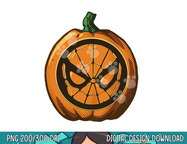 Marvel Spider-Man Halloween Pumpkin png, sublimation copy.jpg