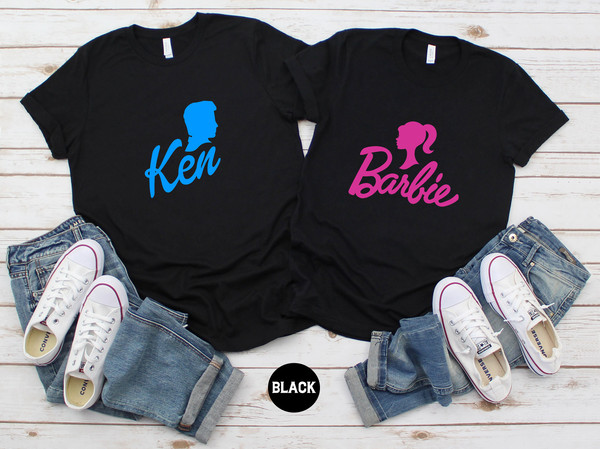 Barbie And Ken Couple Shirt, Retro Doll Baby T-shirt, Vintage Doll Sweatshirt, Lets Go Party Hoodie, Birthday Girl Outfit, Bachelorette Tees - 3.jpg