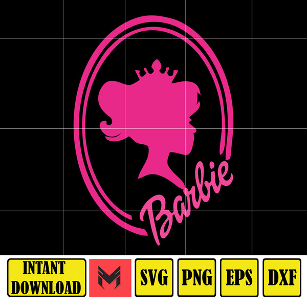 Barbie Logo Svg, Barbie Svg, Png, SVG file for cricut, Layered SVG files, Clipart files, Instant Download (7).jpg