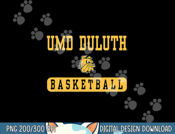 Minnesota Duluth Bulldogs Basketball Logo png, sublimation copy.jpg