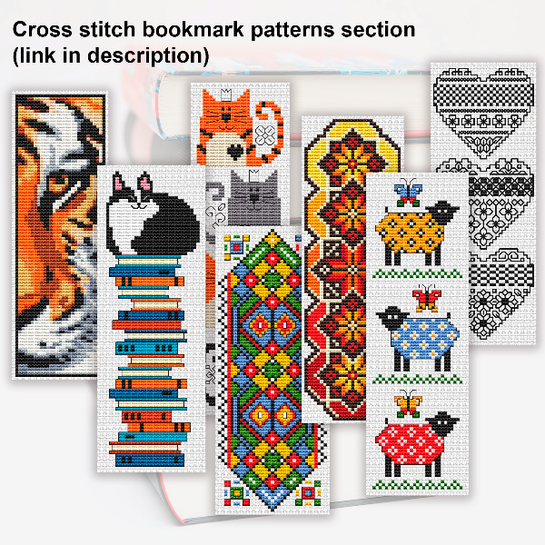 cute bookmark cross stitch patterns