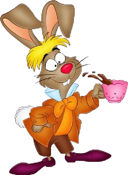 alice in wonderland cartoon march hare