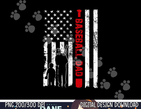 Mens Proud Baseball Dad American Flag Sports png, sublimation png, sublimation copy.jpg