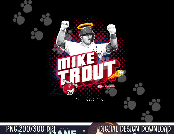 Mike Trout Los Angeles Baseball Sket One x MLB Players png, sublimation copy.jpg
