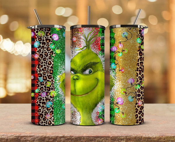 Christmas Tumbler Design,Grinch Tumbler Wrap, Christmas Tumbler Png 48