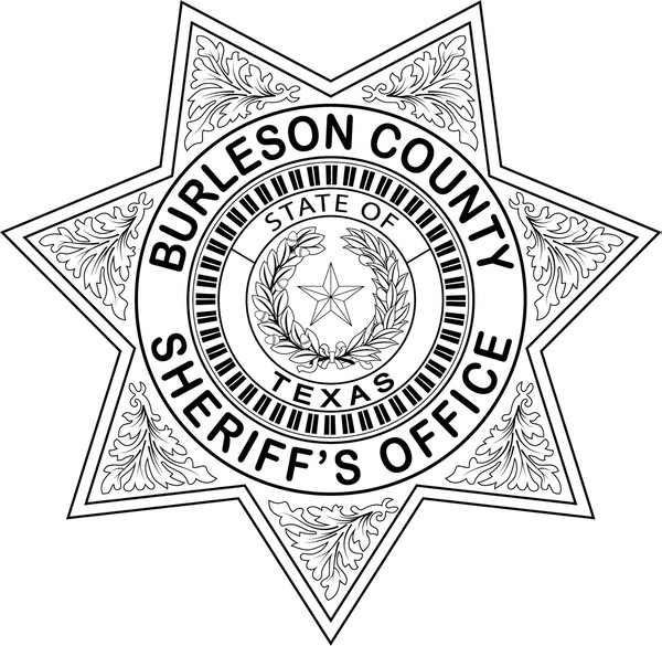 Burleson County Sheriffs office badge Texas vector file.jpg