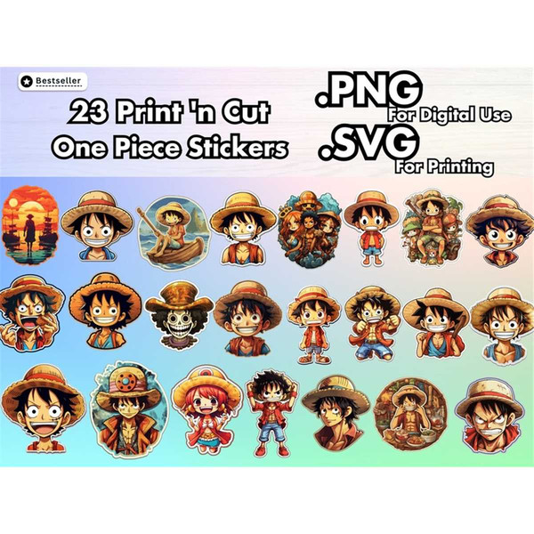 One Piece Sticker - Luffy