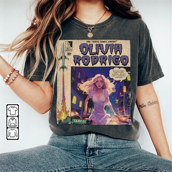 2023 New Single Vampire Olivia Rodrigo Shirt,Olivia Rodrigo