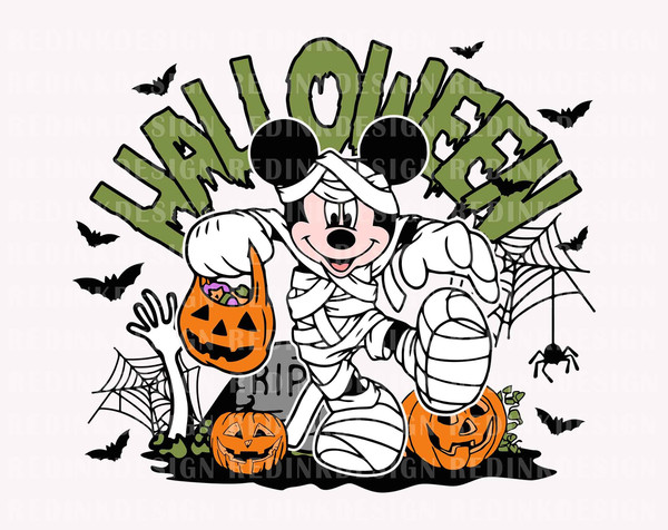 Halloween Mouse SVG, Halloween Svg, Pumpkin Svg, Spooky Svg, Halloween Masquerade, Trick Or Treat Svg, Halloween Shirt Png Svg Cricut File - 1.jpg