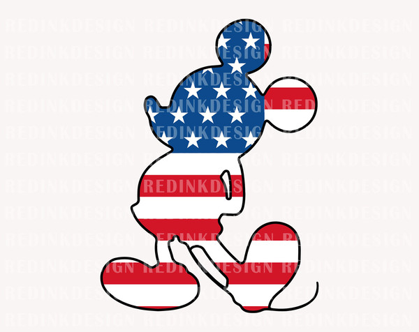 Happy 4th of July Svg, July 4th Svg, Fourth of July Svg, America, Patriot Mouse Svg, American Flag Svg, 1776 Svg, Independence Day Svg - 1.jpg