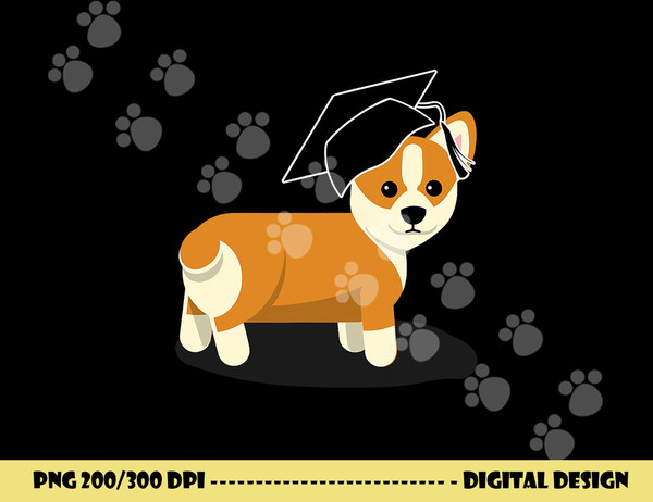 Graduation Corgi Dog  png, sublimation Graduate Graduation  png, sublimation copy.jpg