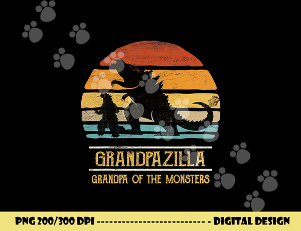 Grandpazilla Grandpa Of Monsters Retro Halloween Christmas png, sublimation copy.jpg