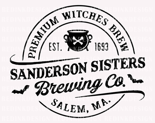 Sandersonn Sister Brewing Co SVG, Halloween Witches Svg, Sandersonn Sister Svg, Halloween Svg, Witches Svg, Hocus Pocuss Shirt Design - 1.jpg
