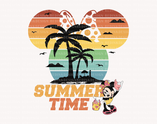 Summer Time Svg, Family Vacation Svg, Cute Mouse Svg, Summer Trip Svg, Summer Vibes Svg, Colorful Vacay Mode Svg, Family Trip Shirt Svg - 1.jpg
