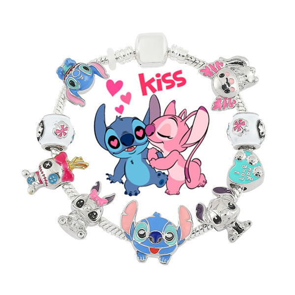 Cute Lilo and Stitch Charm Girls Kids Disney Pendant 18 Chain