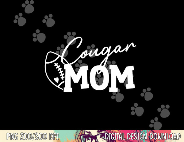 Cougar Football Accessories Mom Gift for Her png, sublimation copy.jpg