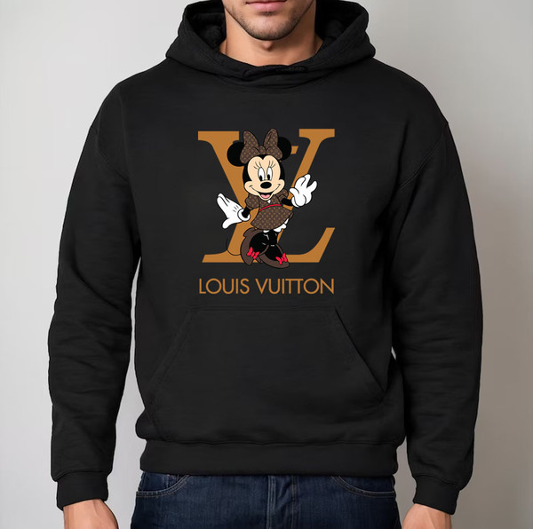 Mickey Mouse Louis Vuitton Tshirt, Women and Men Fashion Louis Vuitton Shirt, LV Tee, Women Tee, LV Luxury Tshirt Hoodie White M | CustomTeaShirt