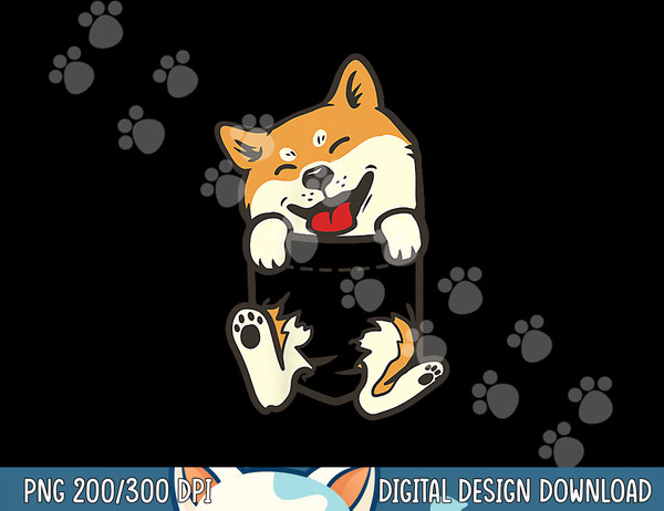 Pocket Shiba Inu Feet Cute Doge Akita Dog Lover Owner Gift png, sublimation copy.jpg