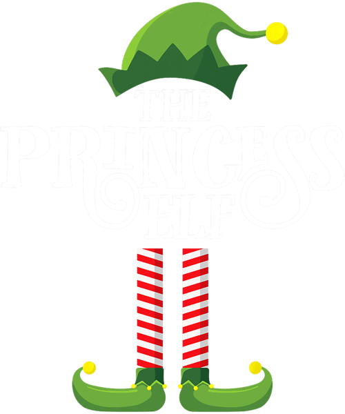 Princess Cute Elf Matching Family Group Christmas Party  png,sublimation.png