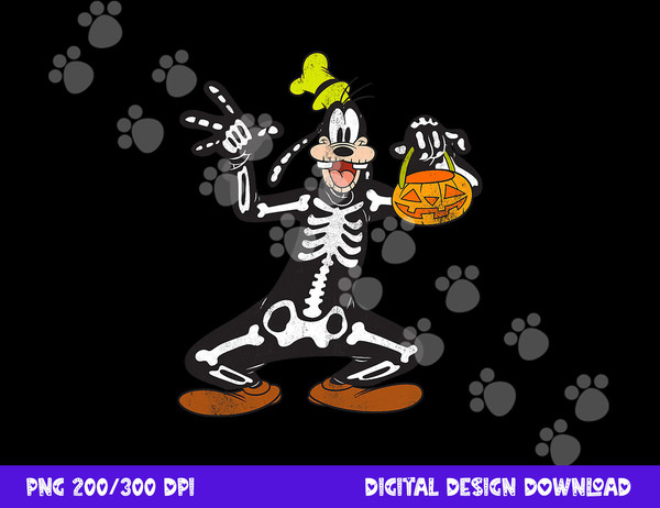 Disney Goofy Skeleton Halloween  png,sublimation copy.jpg