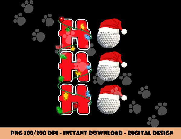 Ho-Ho-Ho Santa Golf Christmas Gift png, sublimation copy.jpg