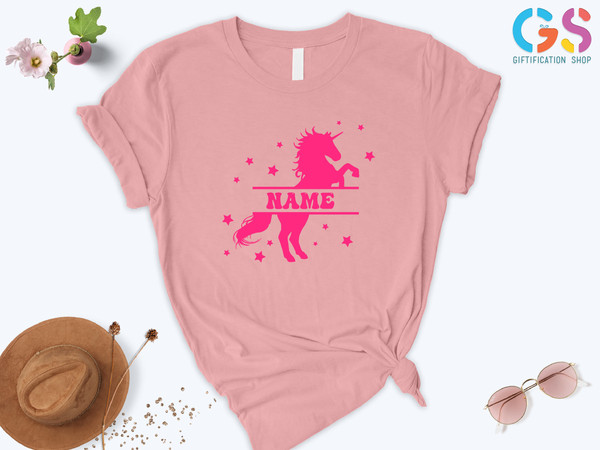 Custom Unicorn Shirt,Personalized Kids Clothing,Kids Name Shirt,Unicorn Shirt,Shirt For Kids Girl,Gift For Kids Girl,Birthday Gift Kids Girl - 4.jpg