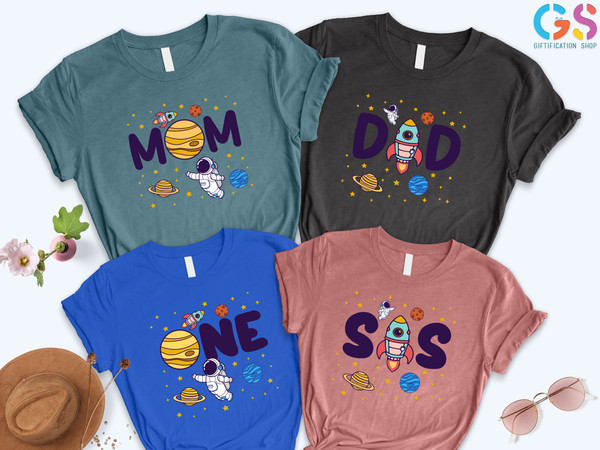 Galaxy Birthday Shirt, Astronaut Birthday Party Shirt, Rocket Birthday Shirt, Space Birthday Party,Family Birthday Matching ,Gift For Kids - 5.jpg